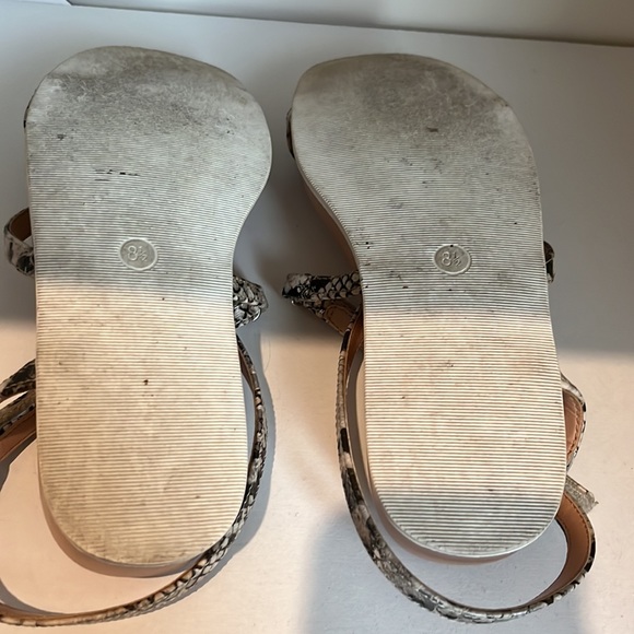 Snakeprint sandles - Picture 3 of 4